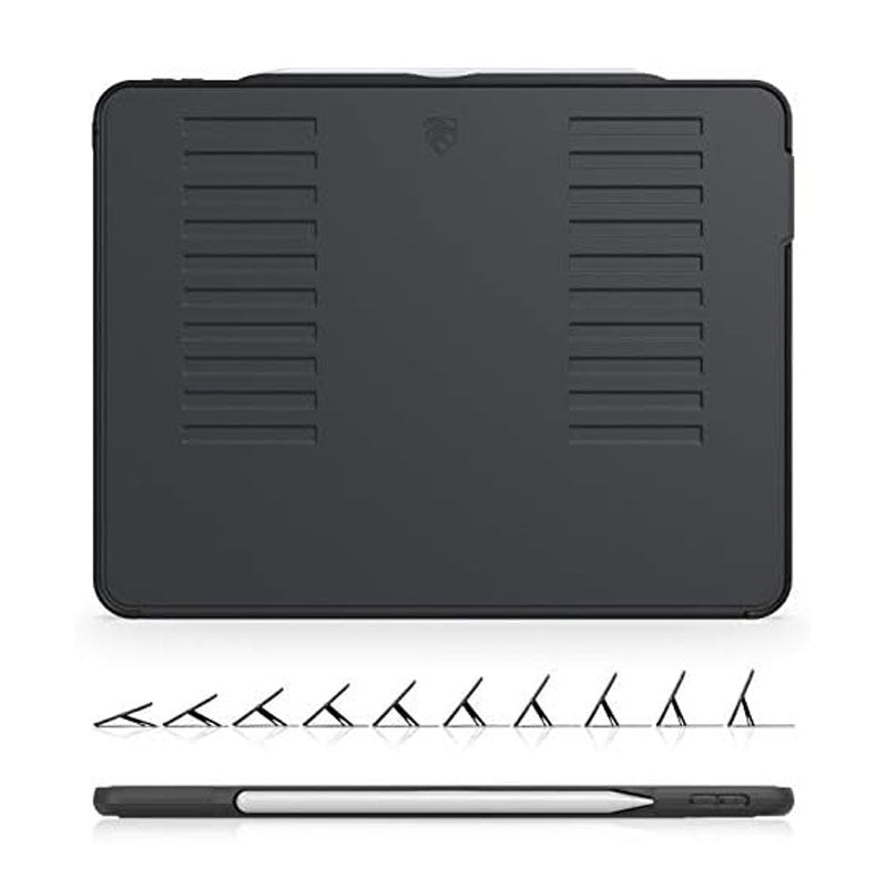 ZuguCase The Alpha Ultra Slim Protective iPad Case, Wireless Apple Pencil Charging, Convenient Magnetic Stand & Sleep/Wake Cover - Black ZuguCase The Alpha Ultra Slim Protective iPad Case, Wireless Apple Pencil Charging, Convenient Magnetic Stand & Sleep/Wake Cover - Black